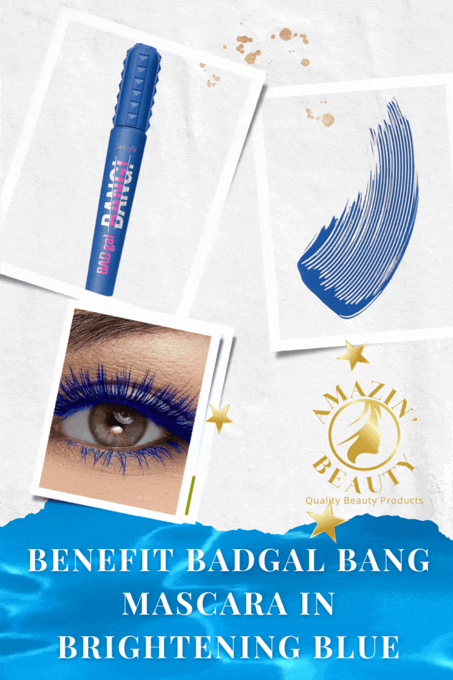 Benefit BADgal BANG Mascara in Brightening Blue