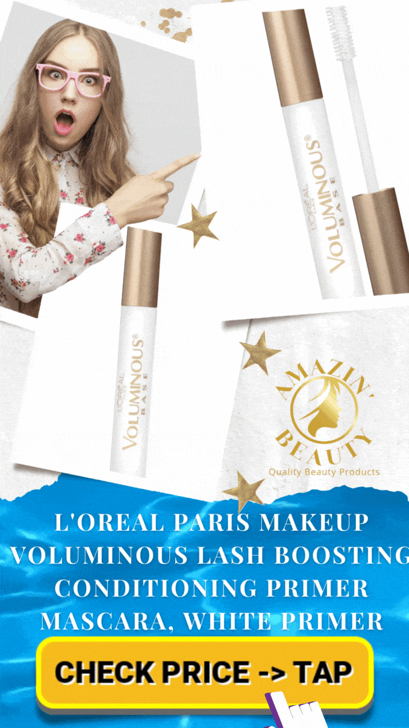 L'Oreal Paris Makeup Voluminous Lash Boosting Conditioning Primer Mascara, White Primer