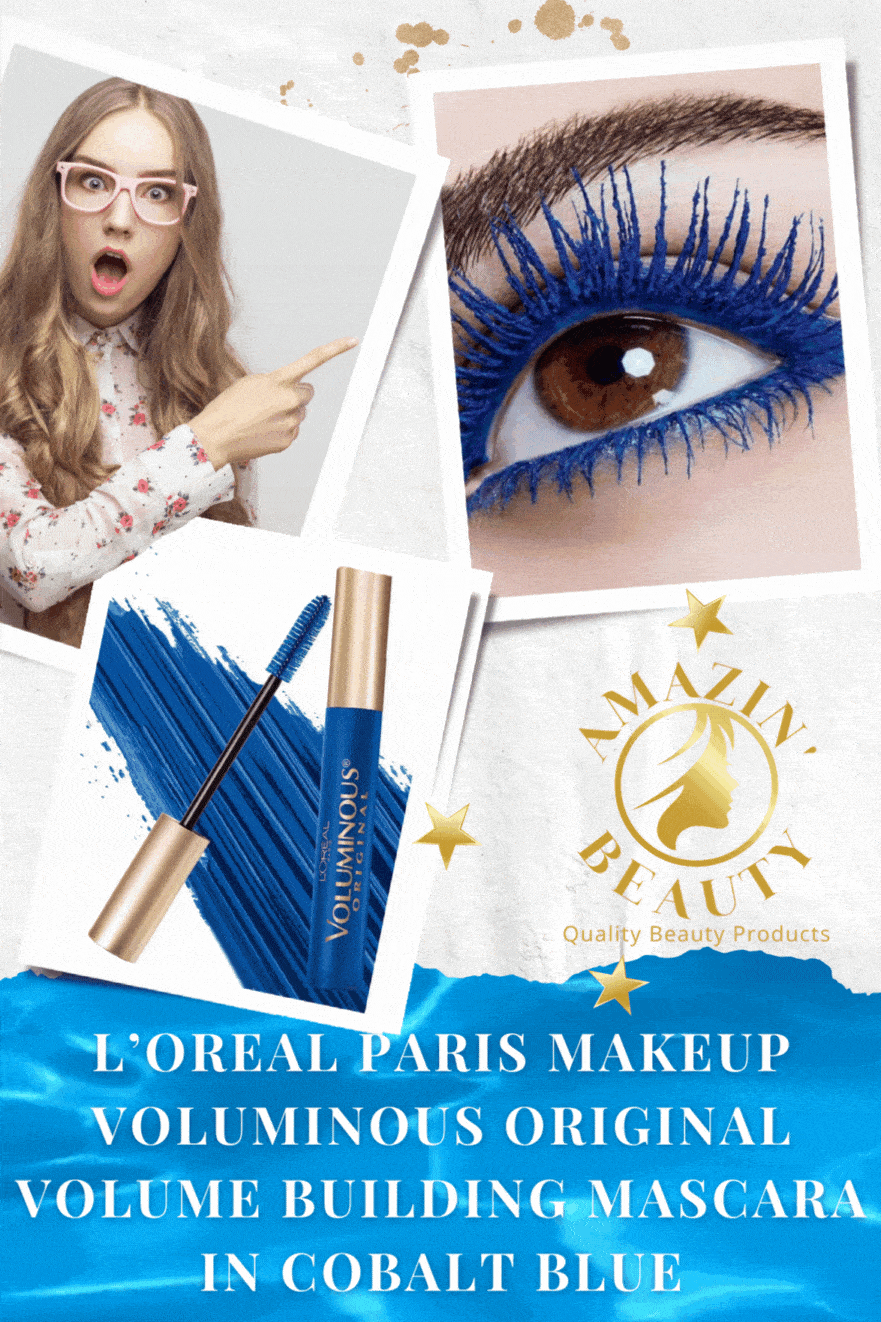 L’Oreal Paris Makeup Voluminous Original Volume Building Mascara in Cobalt Blue